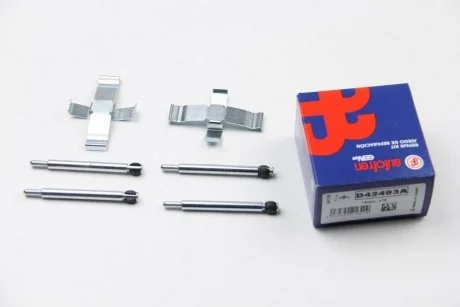 Фото 1 - к-кт уст. колодок гальм. задн. DB W123 AUTOFREN D42493A К-кт уст. колодок гальм. задн. DB W123 AUTOFREN D42493A (фото 1)