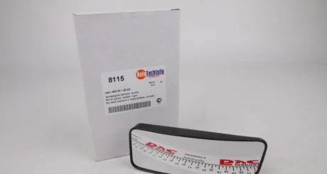 Стекло зеркала (с подогревом) MB Sprinter 06- (R) (нижнее) (круглый крепеж) (8115) AUTOTECHTEILE 100 8115