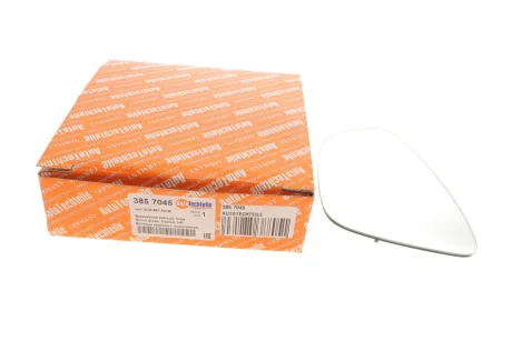 Вставка дзеркала з підігрівом, ліва AUTOTECHTEILE 385 7045