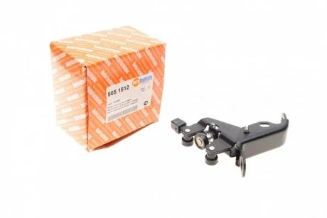 Ролик зсувних дверей, середній AUTOTECHTEILE 505 1512