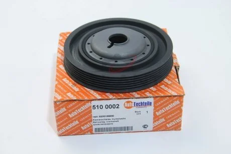 Шків колінвалу Kangoo 1.5dCi 04- (5PK) AUTOTECHTEILE 510 0002