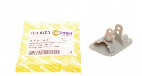 Фото заглушка омивача фар, ліва AUTOTECHTEILE 700 4100 Заглушка омивача фар, ліва AUTOTECHTEILE 700 4100