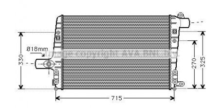 Інтеркулер AVA QUALITY COOLING AVA COOLING AI4136