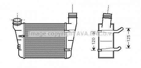 Інтеркулер QUALITY COOLING AVA COOLING AIA4221 (фото 1)