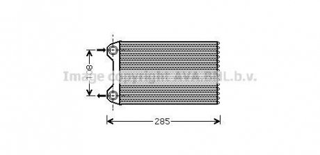 Радіатор пічки AVA QUALITY COOLING AVA COOLING AIA6223