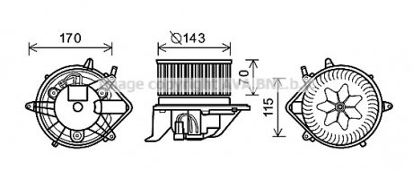 QUALITY COOLING AVA COOLING BW8458AVA (фото 1)