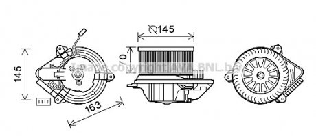 AVA QUALITY COOLING AVA COOLING CN8503AVA