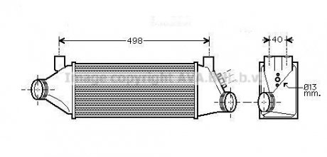 Інтеркулер AVA QUALITY COOLING AVA COOLING FDA4385