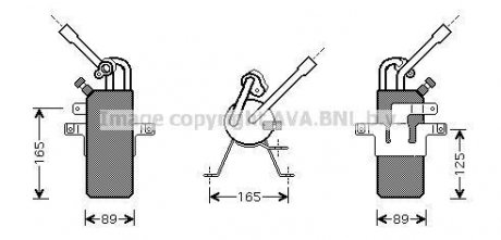 Осушитель кондиционера AVA COOLING FDD374 (фото 1)