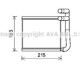 Радиатор HYUN ACCENT 11- AVA COOLING HY6393 (фото 1)