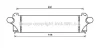 Інтеркулер IVECO DAILY IV, DAILY V, DAILY VI F1CE0441A-F1CGL411C 09.09- AVA QUALITY COOLING AVA COOLING IV4129 (фото 1)