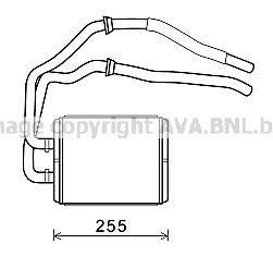 Радиатор печки AVA COOLING IV6105