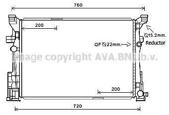 CHLODNICA DB Q30 15- AVA QUALITY COOLING AVA COOLING MS2652