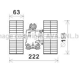 Моторчик печки MB Vito (W639) (-AC) AVA QUALITY COOLING AVA COOLING MS8632