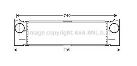 Інтеркулер AVA QUALITY COOLING AVA COOLING MSA4370