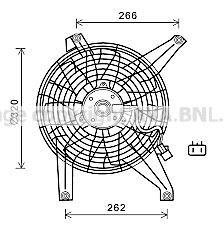 Вентилятор, охлаждение двигателя AVA COOLING MT7528 (фото 1)