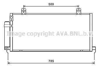 Радиатор кондиционера AVA COOLING MTA5221D (фото 1)