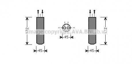 Осушувач кондиціонера AVA QUALITY COOLING AVA COOLING MZD185