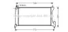 Радіатор двигуна OPEL AGILA A, SUZUKI IGNIS II, WAGON R+ 1.3D 08.03- AVA QUALITY COOLING AVA COOLING OLA2386 (фото 1)