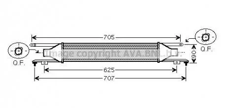 Інтеркулер AVA QUALITY COOLING AVA COOLING OLA4420