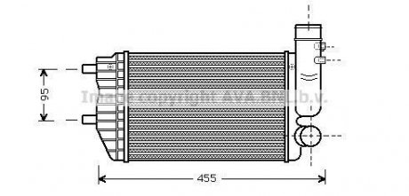 Інтеркулер AVA QUALITY COOLING AVA COOLING PE4183