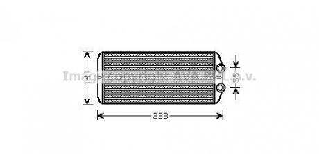 Радиатор отопителя салона AVA AVA COOLING PEA6312