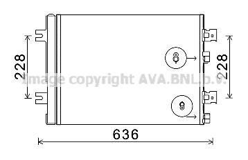 Радиатор кондиционера AVA COOLING RTA5467D (фото 1)