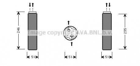 Осушитель кондиционера AVA AVA COOLING RTD094