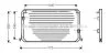 Радіатор кондиціонера AVA QUALITY COOLING AVA COOLING TO5224 (фото 1)