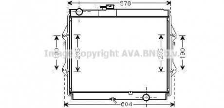 QUALITY COOLING AVA COOLING TOA2642 (фото 1)