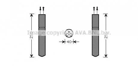 Осушувач кондиціонера AVA QUALITY COOLING AVA COOLING TOD415