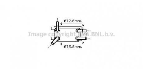 Фото радіатор масла, двигательное масло AVA QUALITY COOLING AVA COOLING VO3135 Радіатор масла, двигательное масло AVA QUALITY COOLING AVA COOLING VO3135