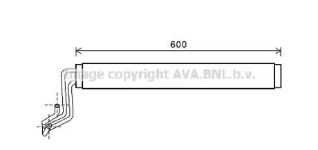 Масляний радiатор AVA COOLING VW3308