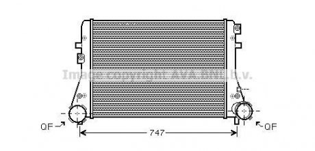 Інтеркулер QUALITY COOLING AVA COOLING VWA4227 (фото 1)