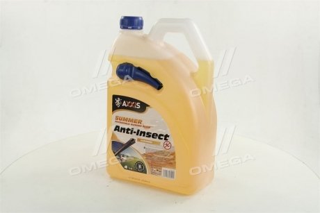 Омивач скла літо Caramel (каністра з лейк.) 4л <> Axxis AX-2082