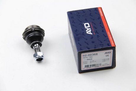 Фото опора шаровая передняя нижняя Citroen C5 (01-) / Peugeot 405 (97-), 406 (00-), 605 (89-), 607 (00-) AYD 92-00368 Опора шаровая передняя нижняя Citroen C5 (01-) / Peugeot 405 (97-), 406 (00-), 605 (89-), 607 (00-) AYD 92-00368