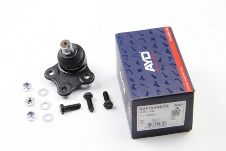 Фото опора шаровая передняя нижняя Ford Fiesta (03-), Fusion (02-) / Mazda 2 (03-) AYD 92-04629 Опора шаровая передняя нижняя Ford Fiesta (03-), Fusion (02-) / Mazda 2 (03-) AYD 92-04629