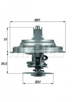 Термостат BEHR TX2587D