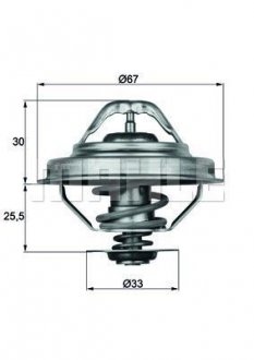 Термостат BEHR TX2892D