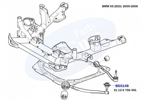 Пильовик кульової опори PARTS BELGUM BG0148