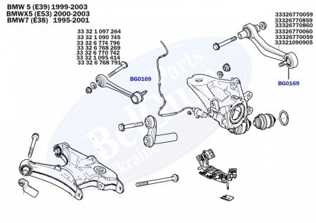 Пильовик кульової опори PARTS BELGUM BG0169