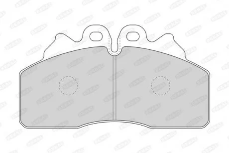 Комплект гальмівних колодок задн/передн BREMBO 2X68 IVECO EUROCARGO I-III, EUROCARGO IV, EUROCARGO V, EUROFIRE II, MAGIRUS 8040.25B.4200-F4GFE601A 01.91- BERAL BCV29256T