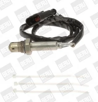 Лямбда-зонд (кількість дротів 4, 550мм) IVECO DAILY VI, ABARTH 500 / 595 / 695, 500C / 595C / 695C, GRANDE PUNTO, ALFA ROMEO 147, 156, 159, 166, BRERA, GIULIETTA, GT, GTV, MITO 1.2-3.2 08.94- BERU OPH027