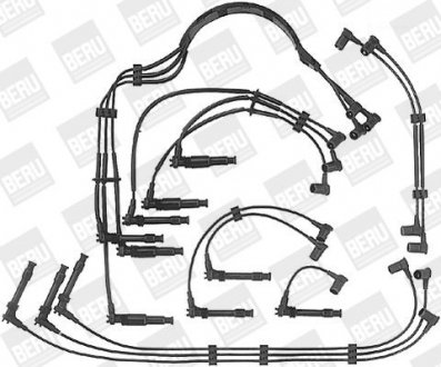 Проволока зажигания, набор BERU ZE751