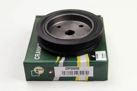 Фото шків колінвалу VOLVO S60/V70/XC70/XC90 2.4D 01- BGA DP0990 Шків колінвалу VOLVO S60/V70/XC70/XC90 2.4D 01- BGA DP0990