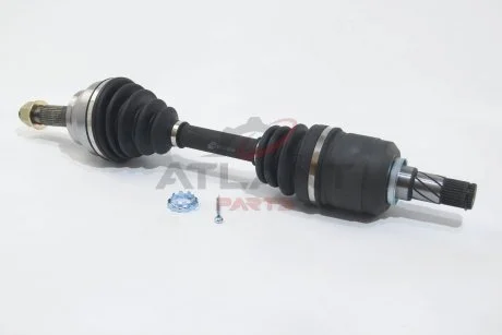 Піввісь Nissan Qashqai 1.6dCi 11- (29/29) 620mm Л. BGA DS6323L