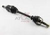 Полуось Corsa 1.0/1.2/1.4 04-15 (22/22) 620mm Л. BGA DS9524L (фото 1)