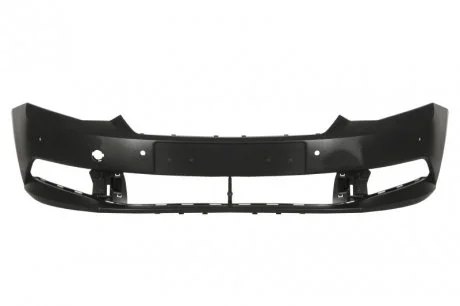Бампер (передн, кількість отворів для парктроніка: 4, під фарбування, сертифікат TÜV) SKODA FABIA III 12.14-03.18 BLIC 5510007515907Q