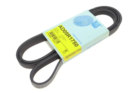 Ремінь 5PK1750 RENAULT Laguna, Megane, Clio II, Scenic BLUE PRINT AD05R1750