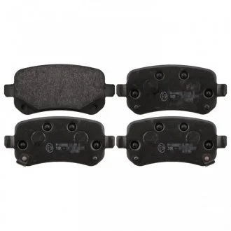 Гальмівні колодки, дискове гальмо (набір) BLUE PRINT ADA104259